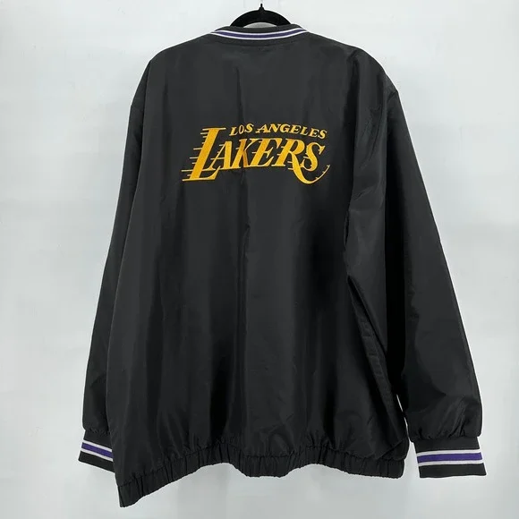 G-III NBA G-III CARL BANKS Los Angeles LAKERS leather jacket